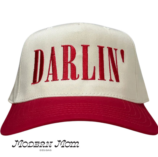 DARLIN’ EMBROIDERY trucker hat