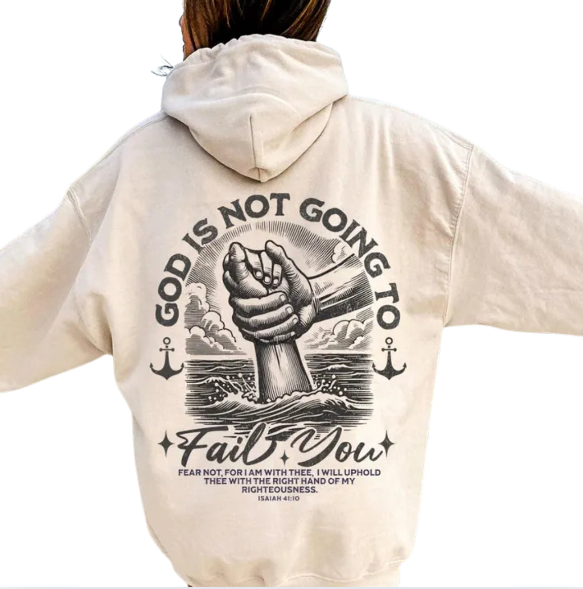 God is not going to fail you