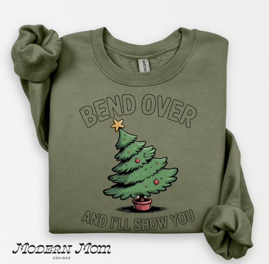 Bend over and I’ll show you crewneck