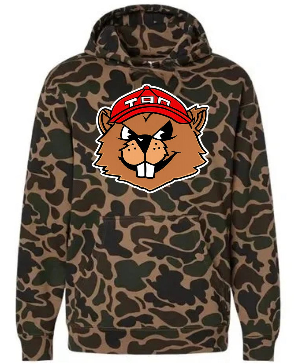 Tenino beavers duck camo hoodie (youth & adult)