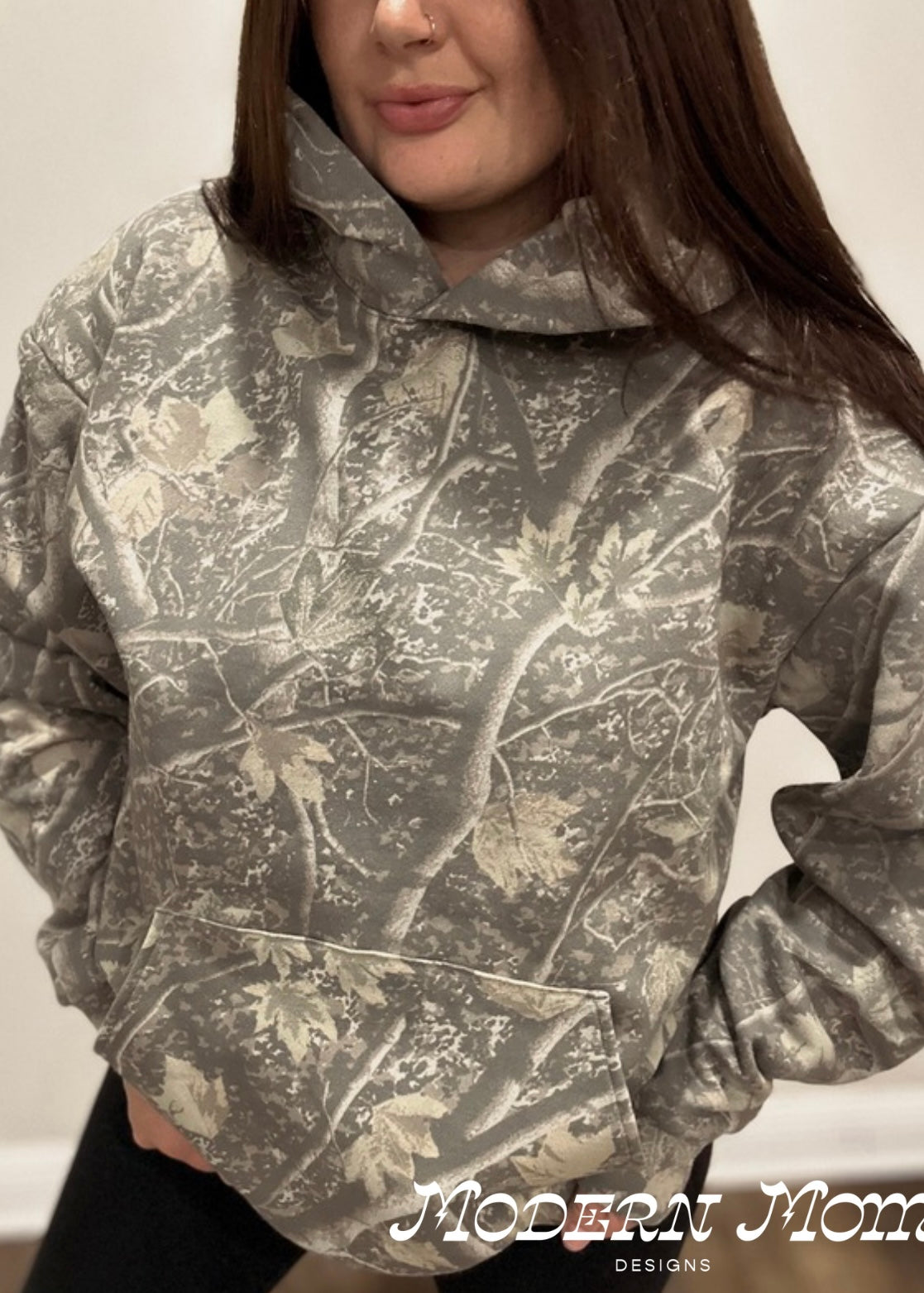 Deadwood camo Raise Rad Humans hoodie (adult unisex)