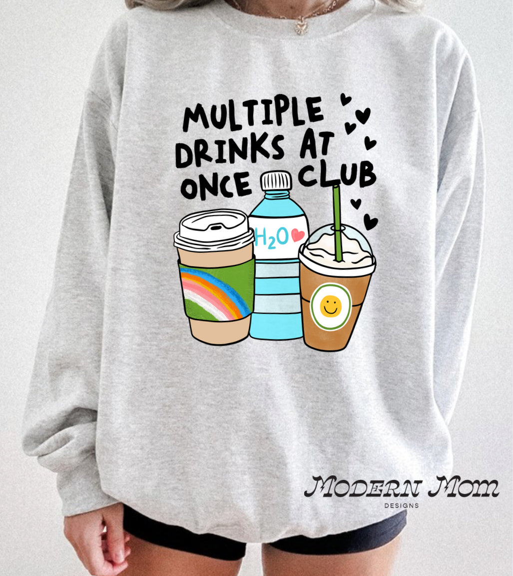 Multiple drinks at once club