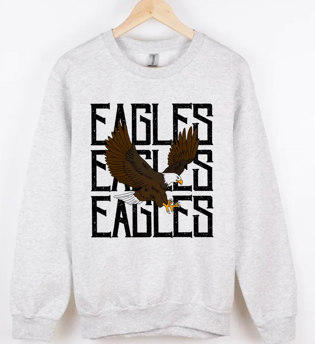 Eagles stacked(tee shirt, crewneck or hoodie)