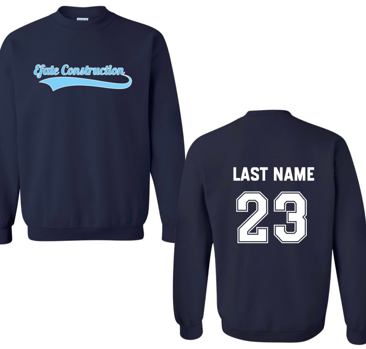 Efate construction crewneck (youth)