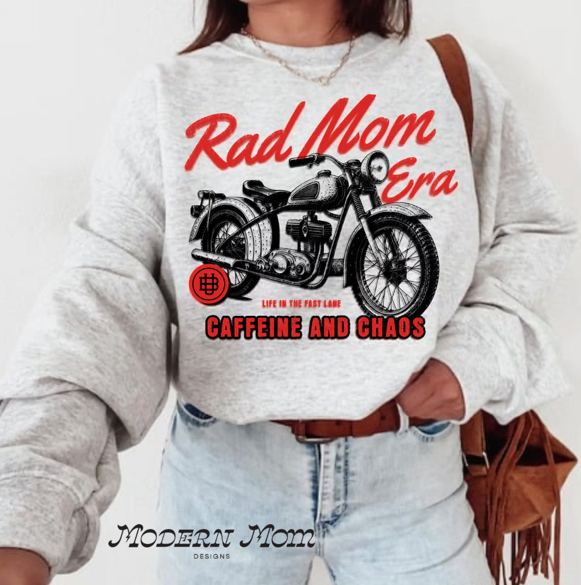 Rad mom era crewneck