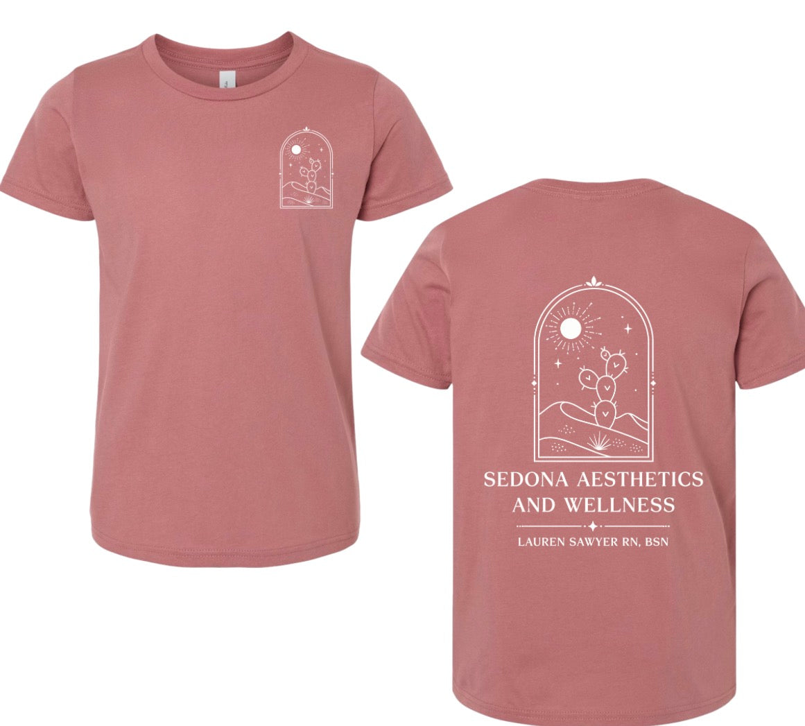 Sedona aesthetics and wellness tee shirt