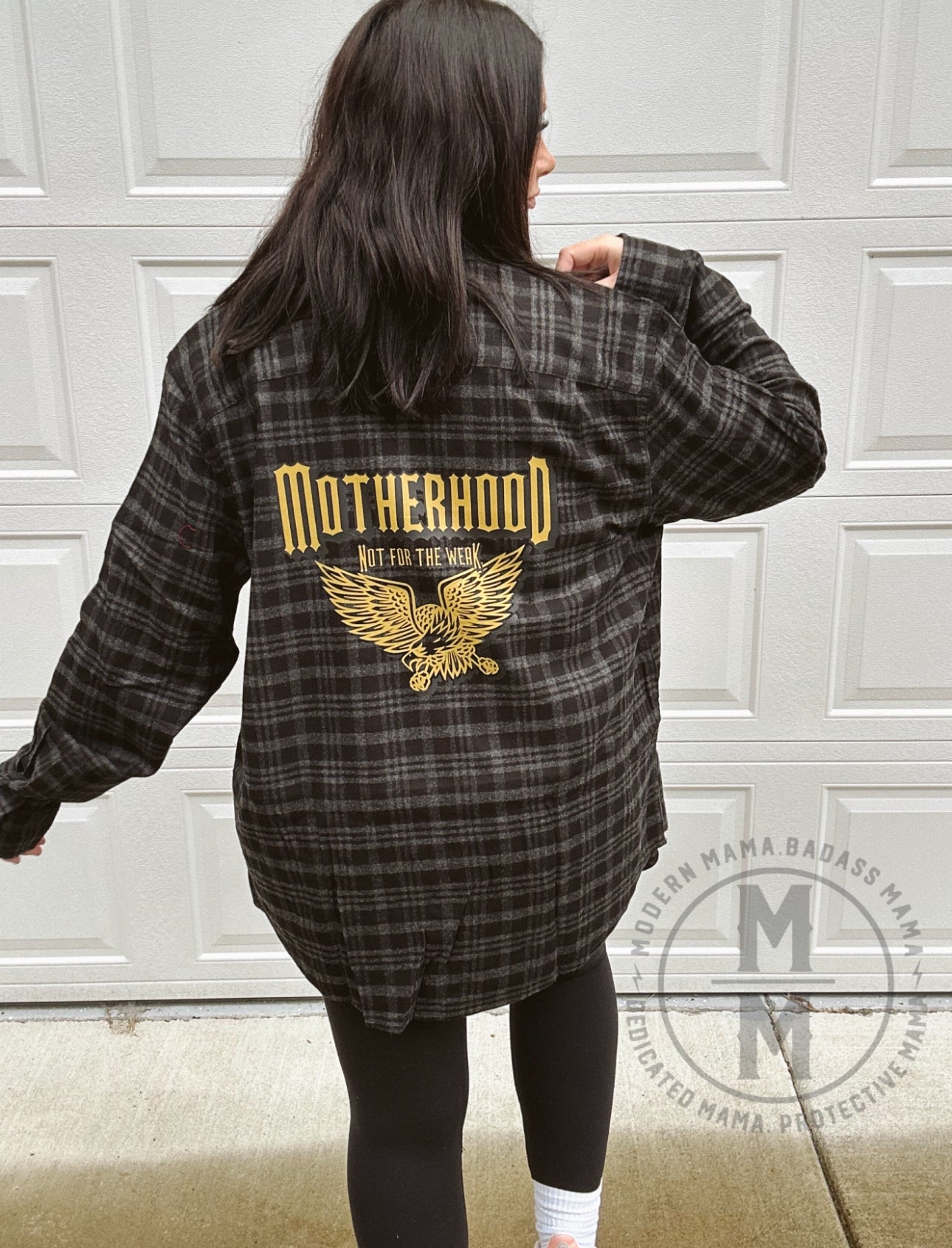 Motherhood not for the weak flannel