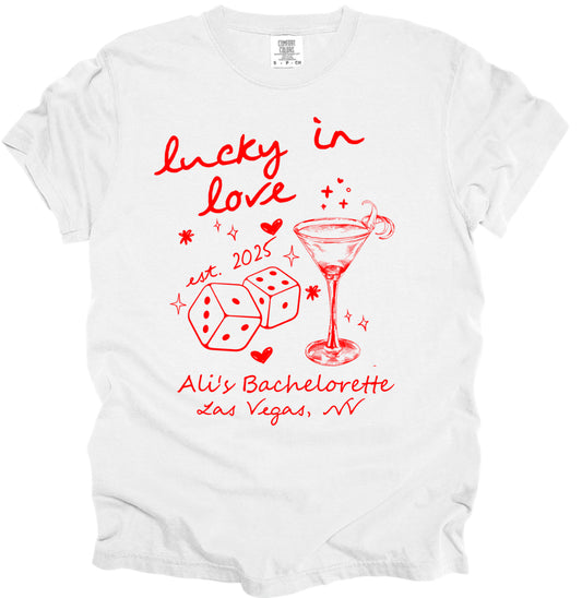 Lucky in love custom