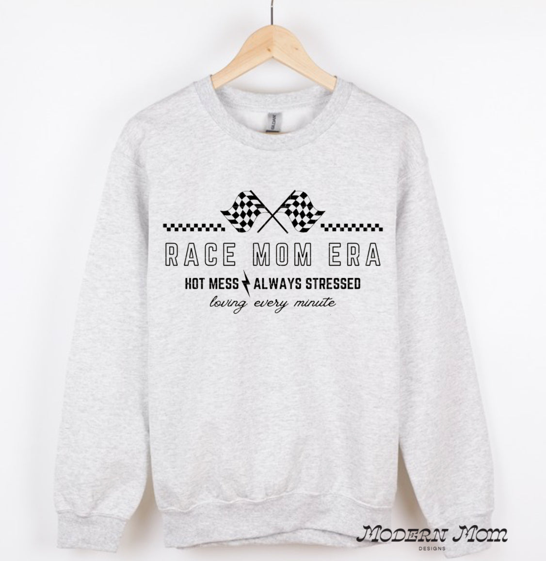 Race mom era crewneck
