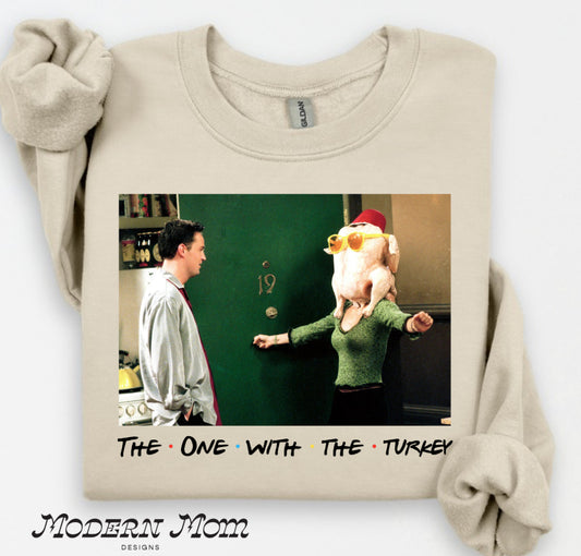 The one with the turkey crewneck