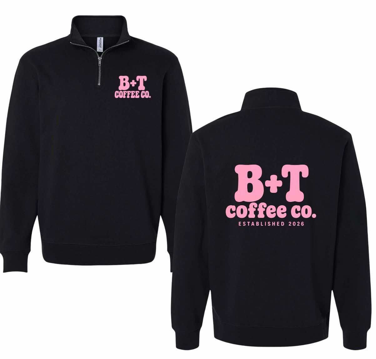 B+T quarter zip