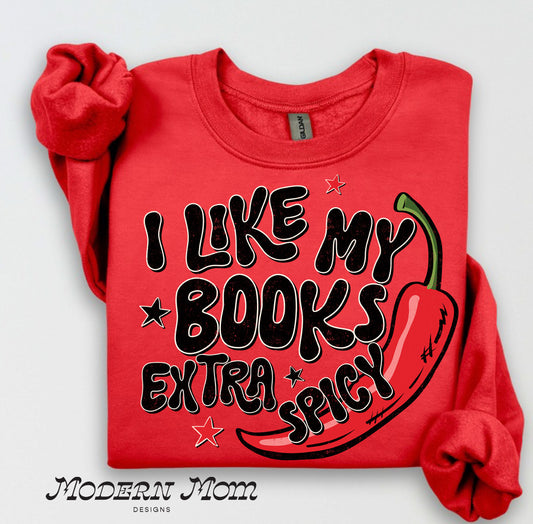 I like my books extra spicy