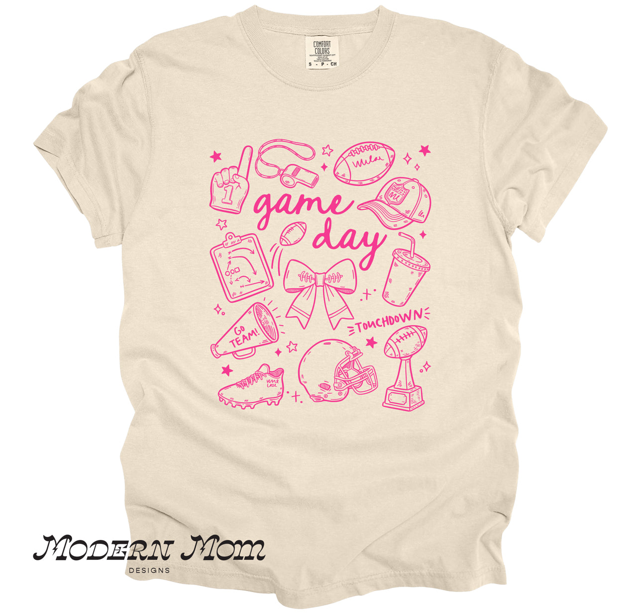 game day (multiple color prints-leave note)