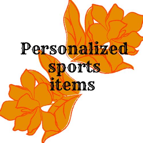 Personalized sports customs