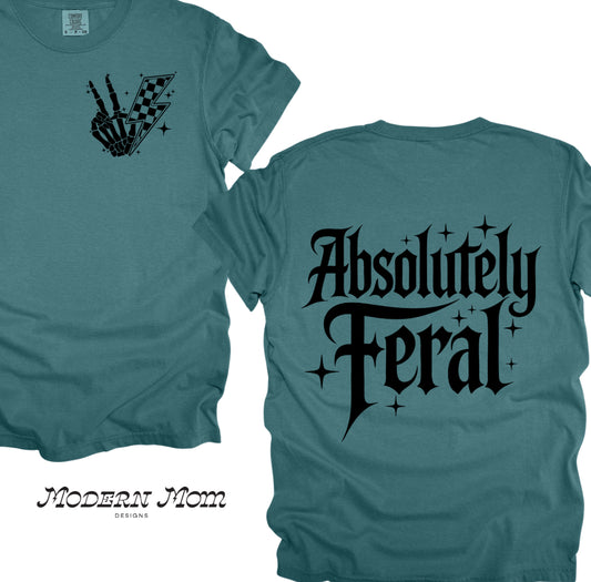 Absolutely feral teal