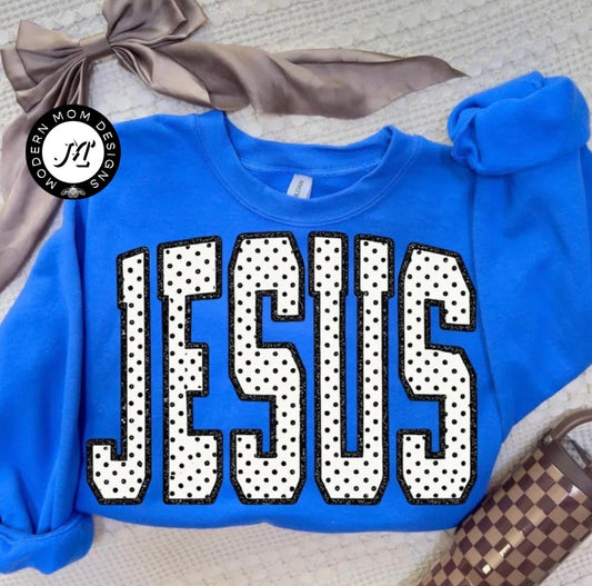 JESUS polka dots (tee shirt, crewneck or hoodie)