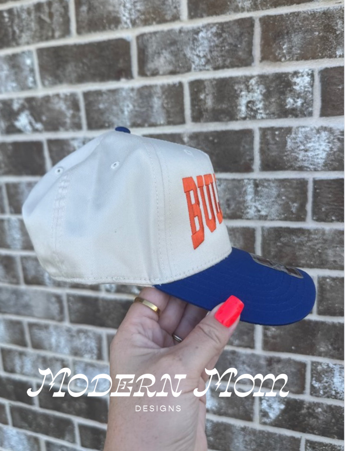 Custom embroidery MASCOT trucker