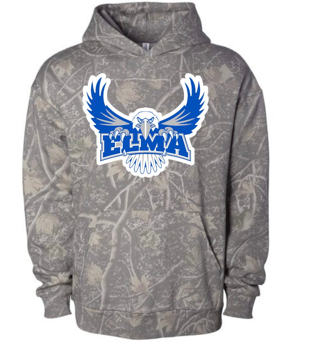 Elma eagles deadwood camo hoodie (youth & adult)