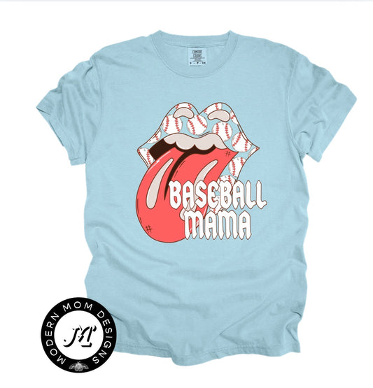 Baseball mama(tee, crewneck, or hoodie)