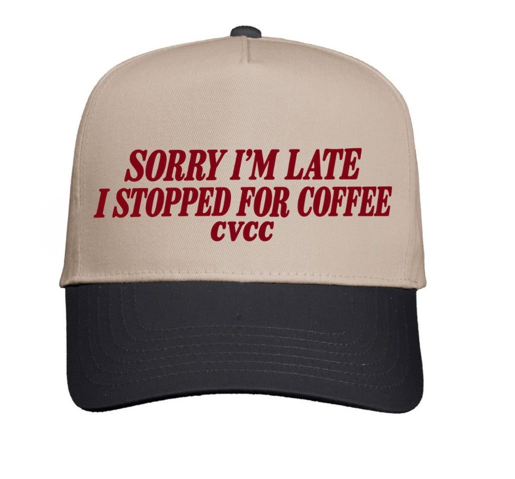 CVCC: sorry I’m late hat
