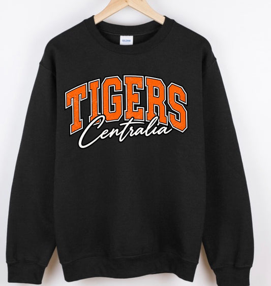 Centrailia Tigers crewneck or hoodie