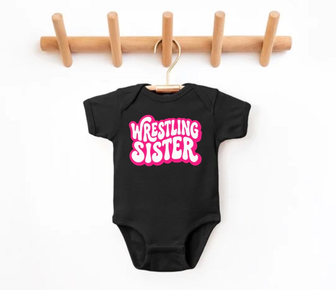 Mad dogs wrestling sister NEWBORN-YOUTH (tee shirt, crewneck or hoodie)