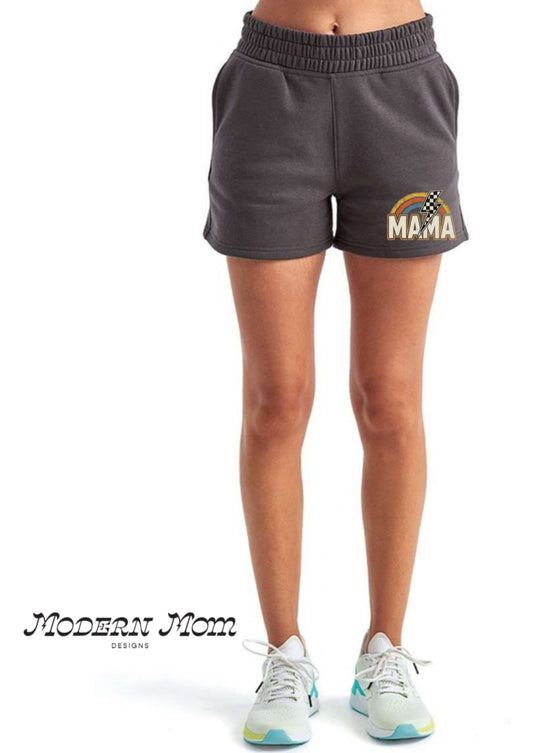 Mama rainbow jogger shorts