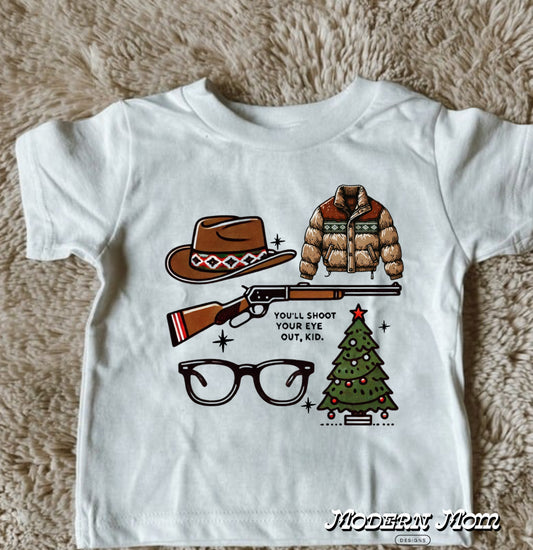 Youll shoot your eye out collage  Toddler-Youth XL (tee, crewneck or hoodie)