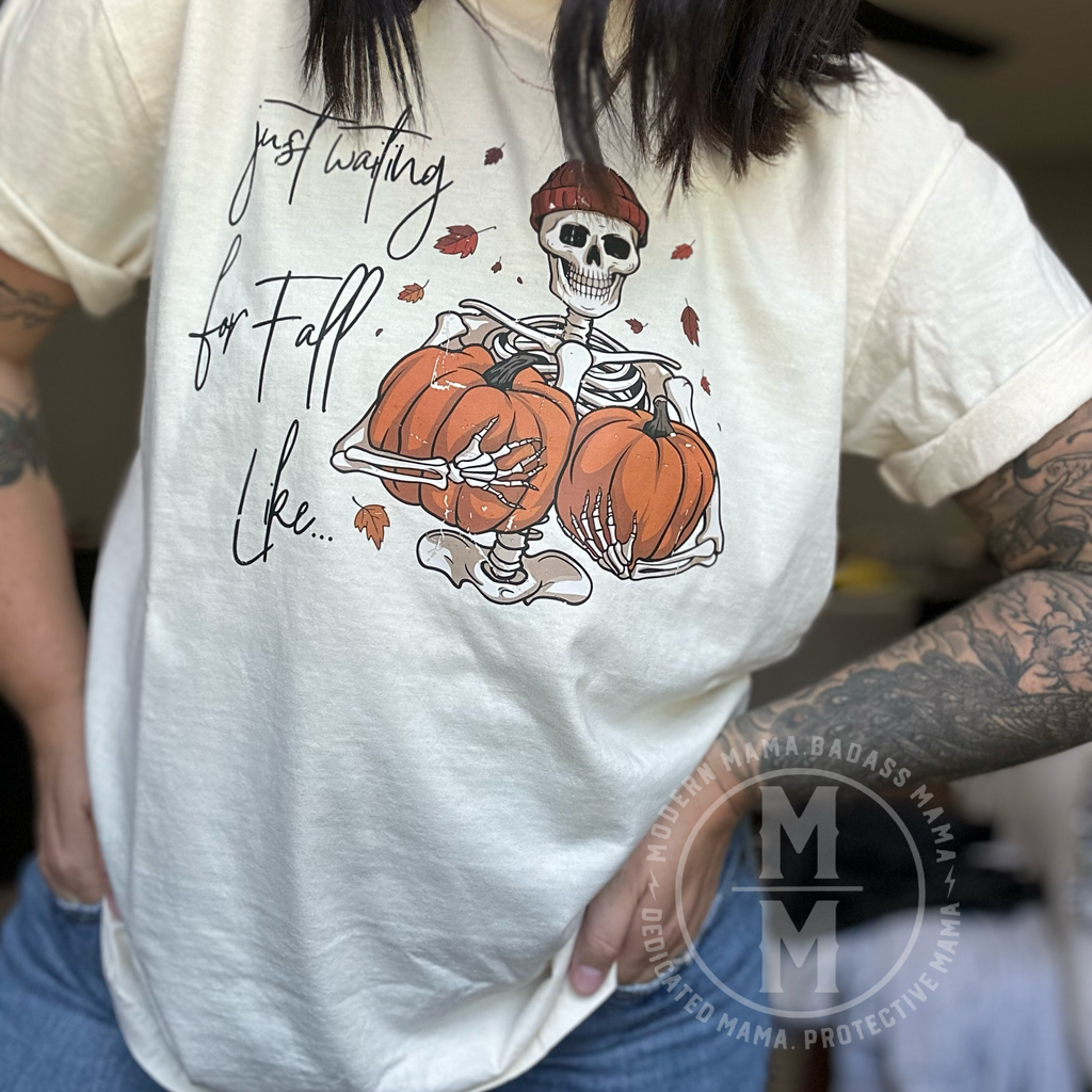 Waiting for fall like….tee shirt