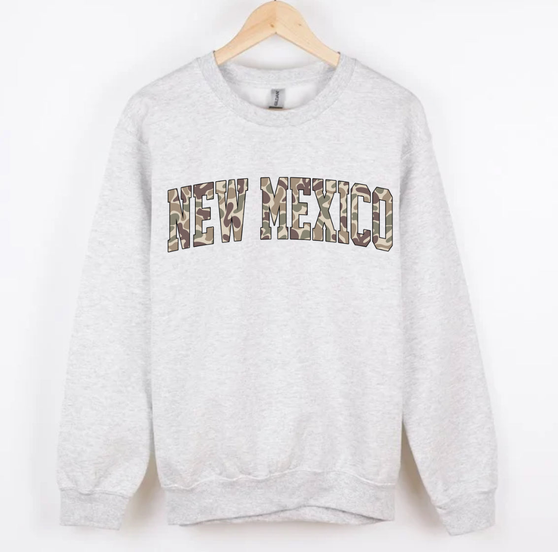 NEW MEXICO duck camo CREWNECK