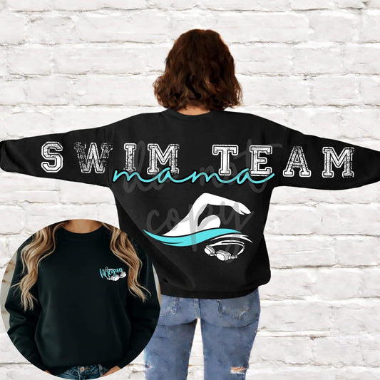 Swim team Crewneck (please allow 10 business days)
