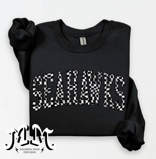 Seattle hawks checkered