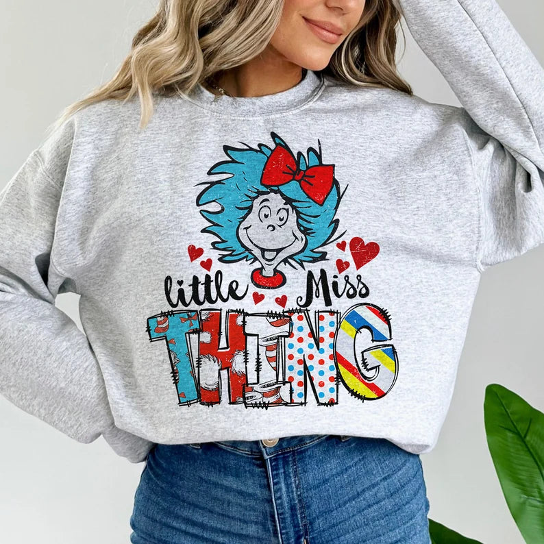 Little miss thing (tee or crewneck)