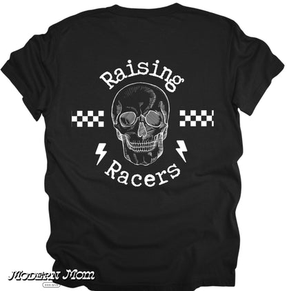 Raising racers (tee, crewneck or hoodie)