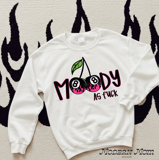 Moody AF crewneck