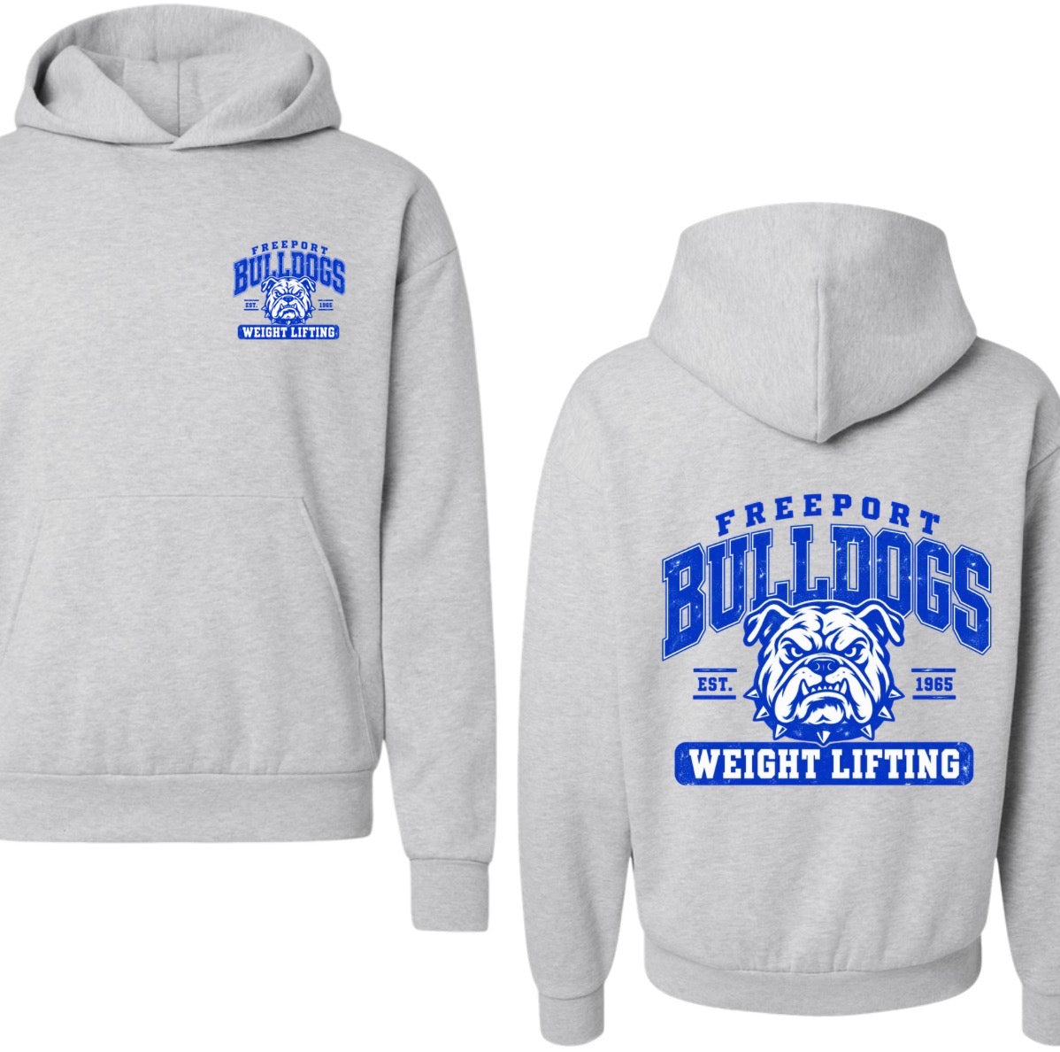 Freeport Bulldogs weight lifting -adult (multiple options)