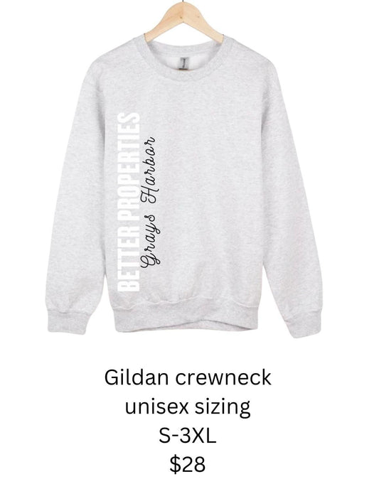 Better properties GH & Mason  ash crewneck with vertical logo