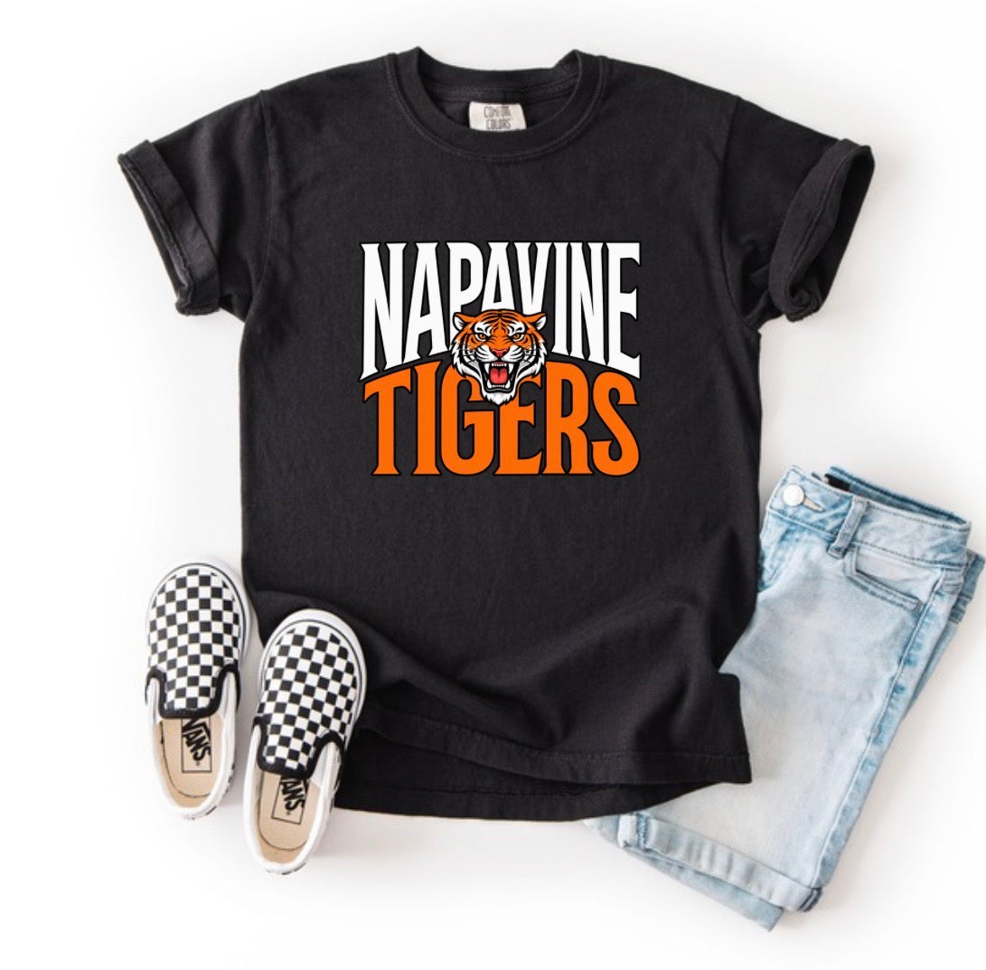 Napavine Tigers TODDLER-YOUTH (tee shirt, crewneck or hoodie)
