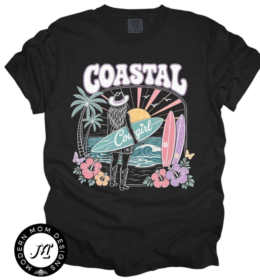 Coastal cowgirl (tank top, tee shirt, crewneck or hoodie)