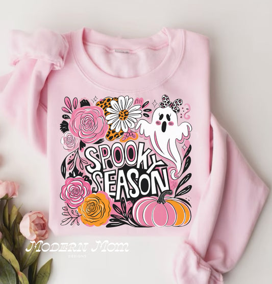Spooky season pink cute