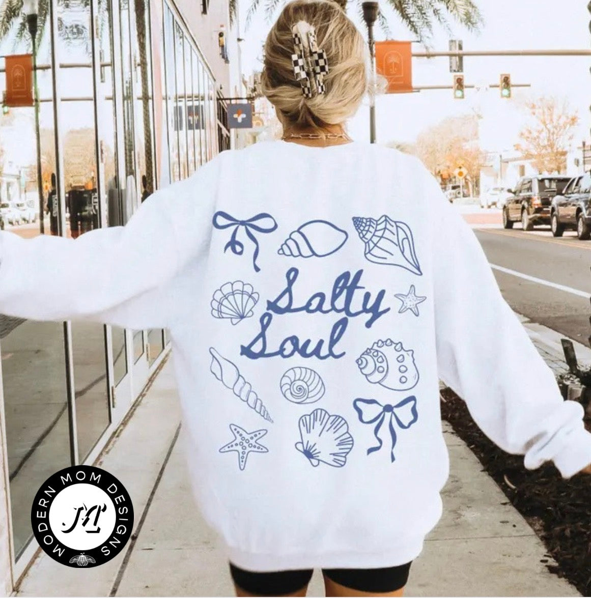 Salty soul (tank top, tee shirt, crewneck or hoodie)