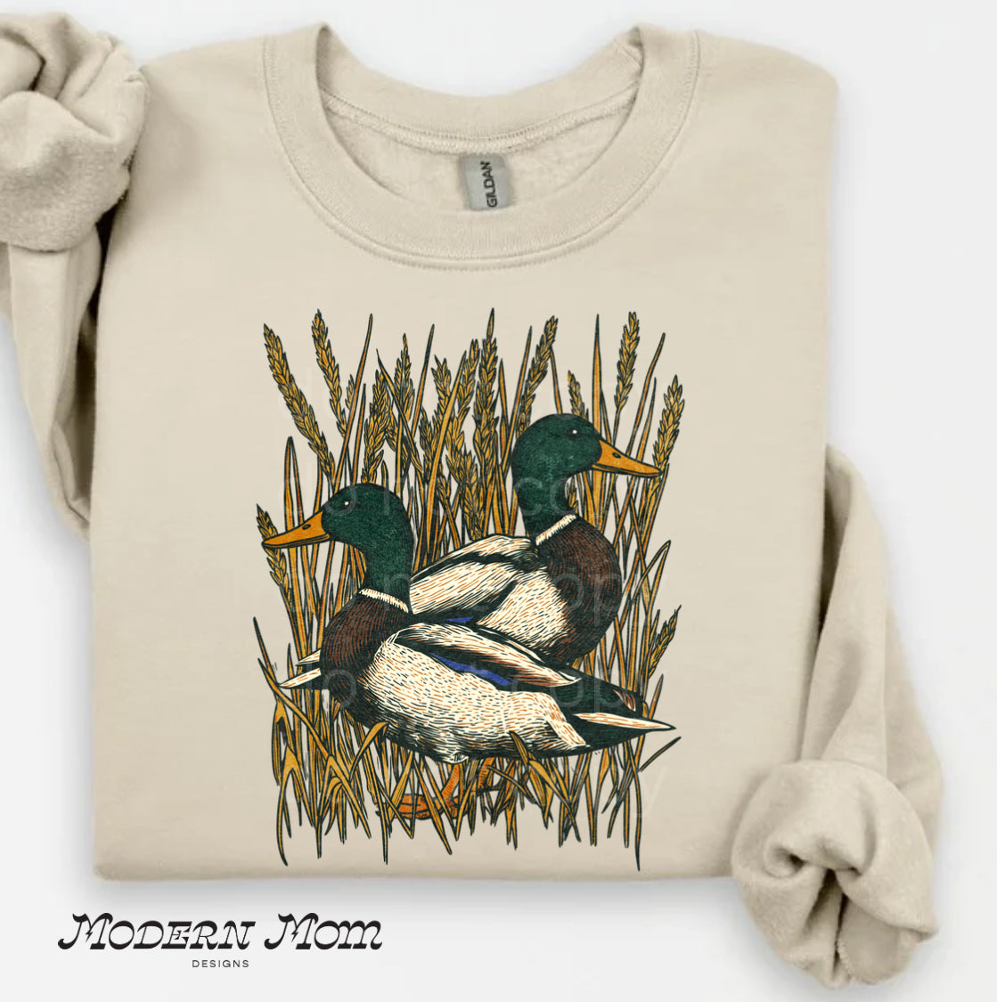 Vintage ducks crewneck