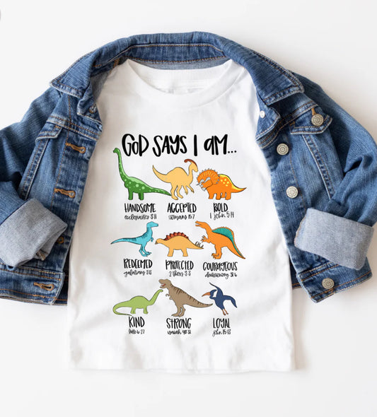 God says I am dinosaurs