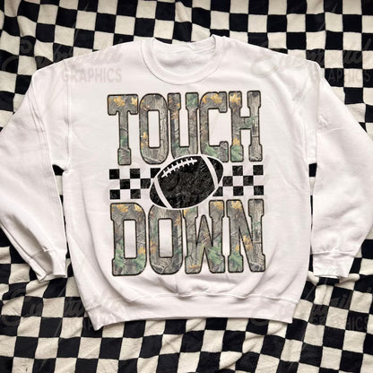 Touch down (tank top, tee shirt, crewneck or hoodie)