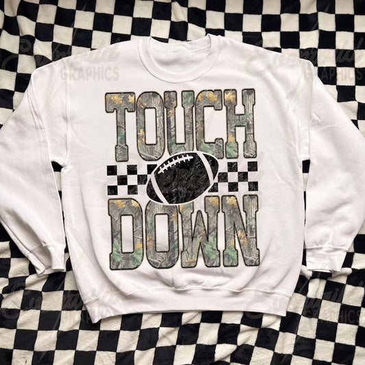 Touch down YOUTH (tank top, tee shirt, crewneck or hoodie)