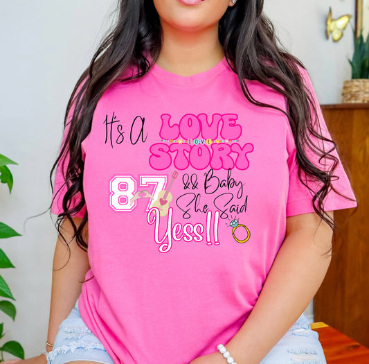 It’s a love story-pink