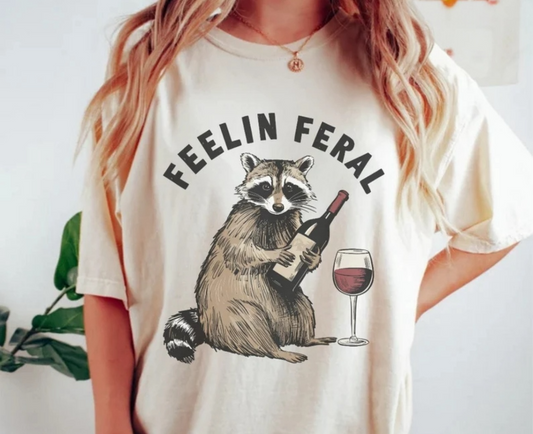 feelin feral tee