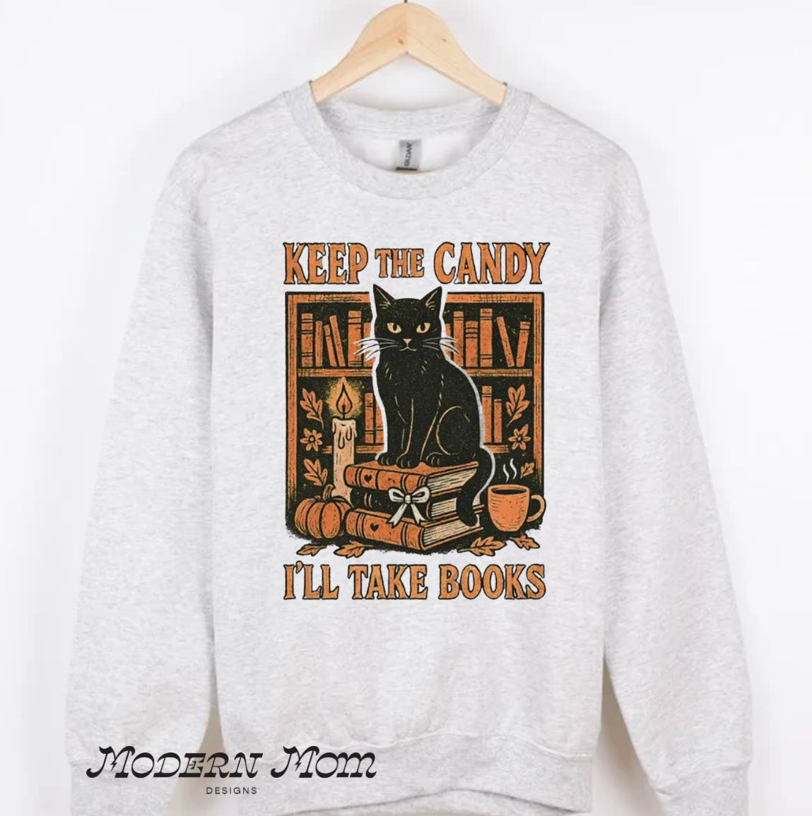 Keep the candy I’ll take the books