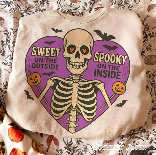 Sweet on the outside spooky on the inside