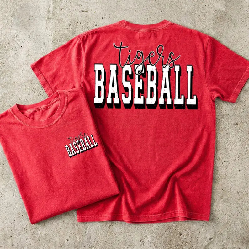 Tigers Baseball ANY COLOR (tee shirt, crewneck or hoodie)